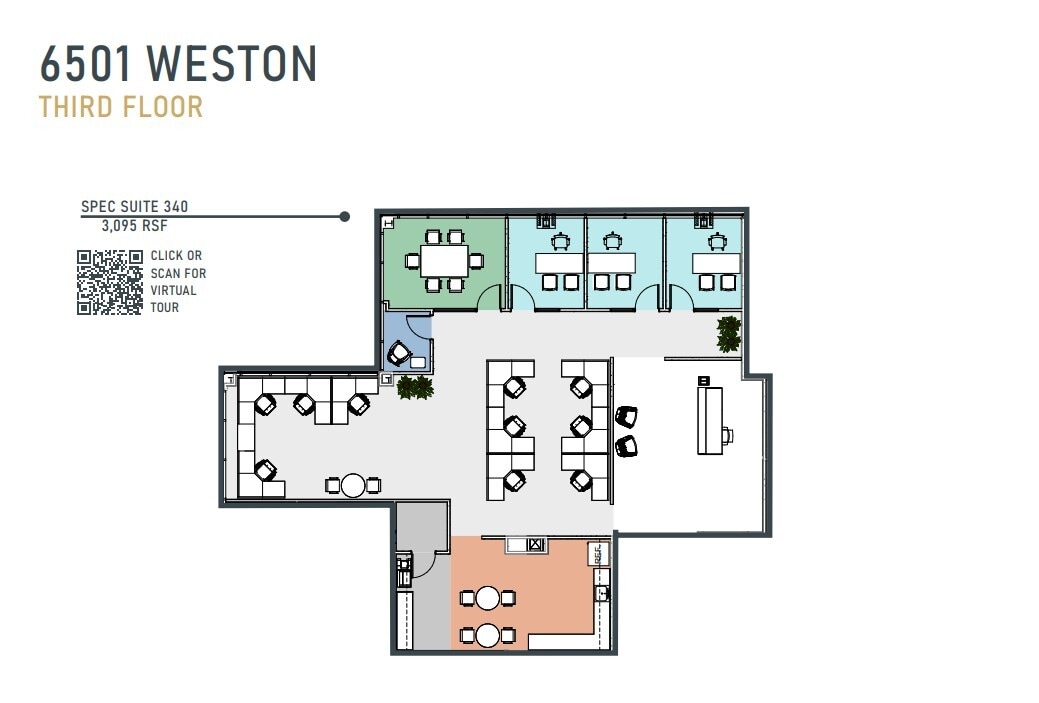 6501 Weston Pky, Cary, NC for lease Floor Plan- Image 1 of 1
