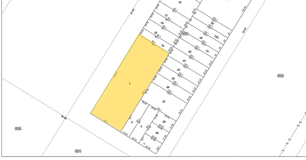 34-39 31st St, Long Island City, NY à louer - Plan cadastral - Image 3 de 3