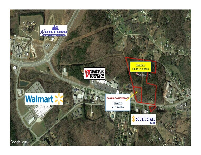 590 S Main St, Cleveland, GA à vendre - Photo du bâtiment - Image 3 de 6