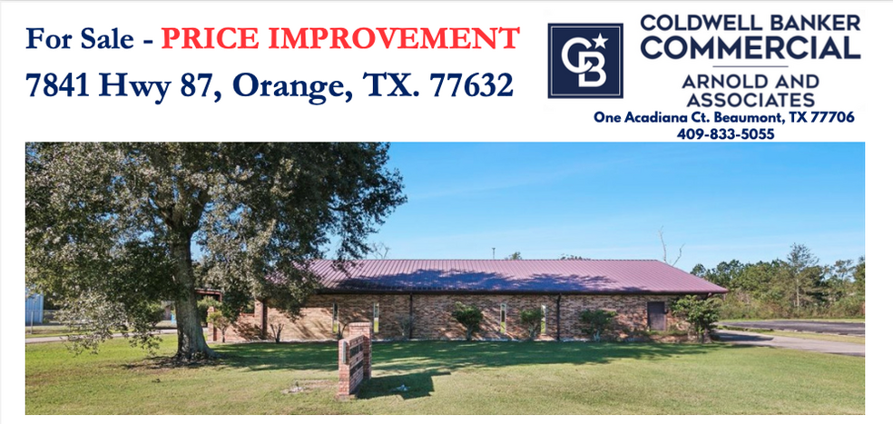 7841 TX-87, Orange, TX for sale - Building Photo - Image 1 of 22