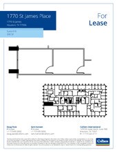 1770 St James Pl, Houston, TX for lease Floor Plan- Image 1 of 1