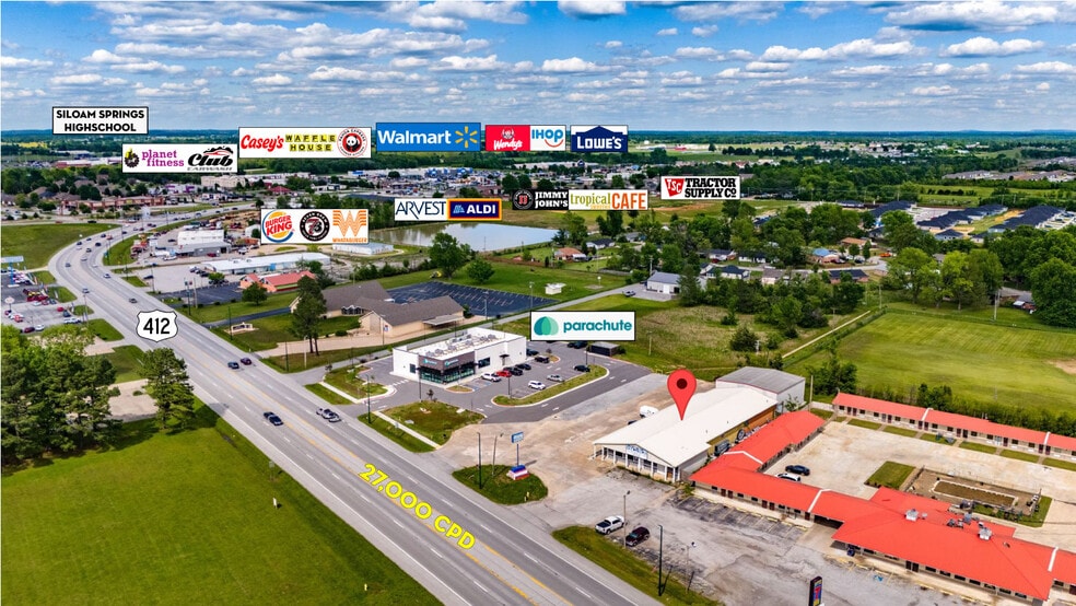 1971 E US 412 Hwy, Siloam Springs, AR for sale - Building Photo - Image 3 of 25