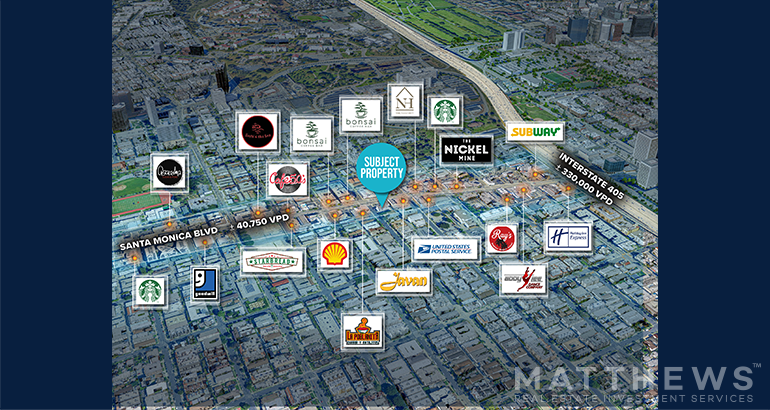 11540 Santa Monica Blvd, Los Angeles, CA à louer - Photo du bâtiment - Image 2 de 2