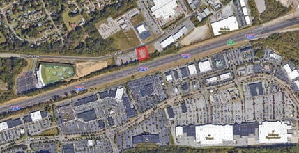 Outlet Dr, Knoxville, TN - Aerial  map view