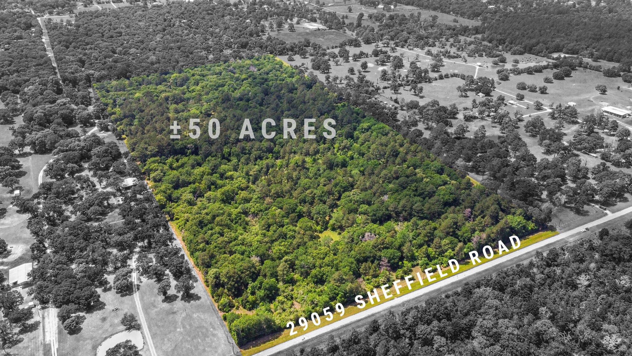 29059 Sheffield Rd, Hockley, TX à vendre Aérien- Image 1 de 14