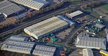 Loscoe Clos, Normanton, WYK - AERIAL map view