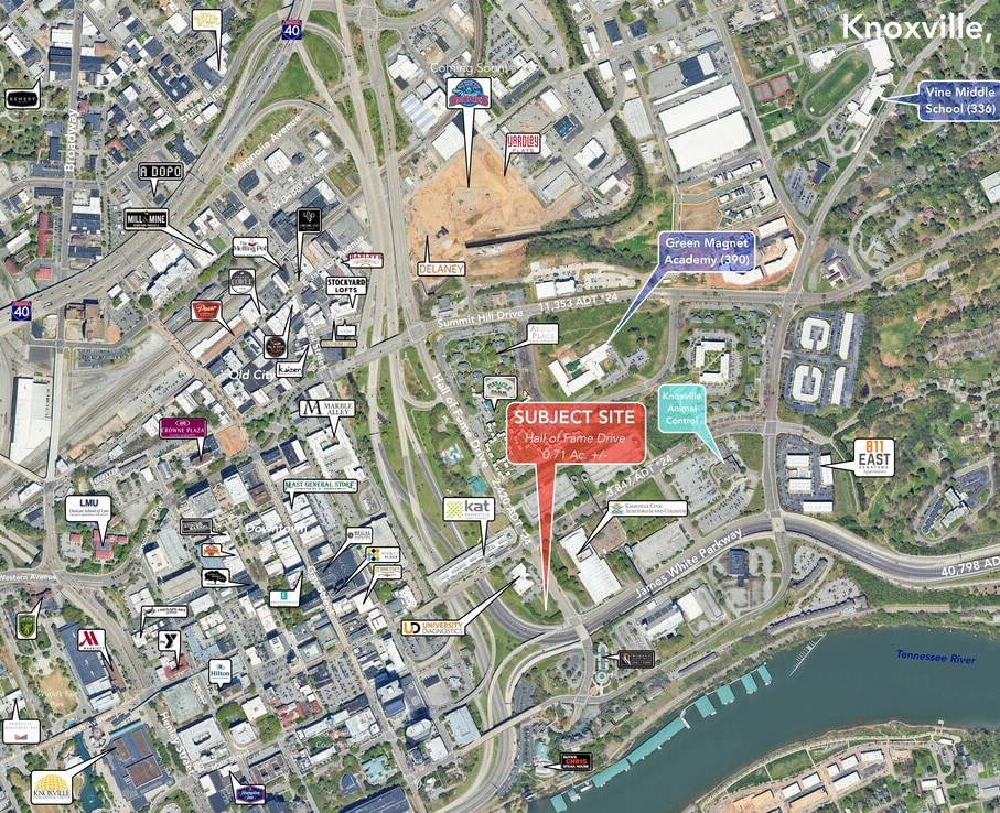 601 Hall of Fame Dr, Knoxville, TN for sale Primary Photo- Image 1 of 5