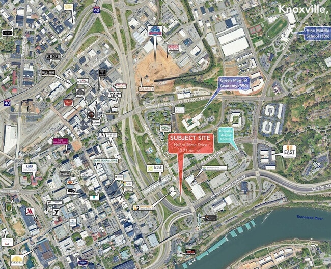 More details for 601 Hall of Fame Dr, Knoxville, TN - Land for Sale