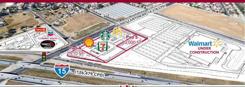 Bundy Canyon Rd, Wildomar, CA à louer - Plan de site - Image 3 de 4