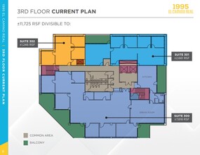 1995 El Camino Real, Santa Clara, CA for lease Floor Plan- Image 1 of 1