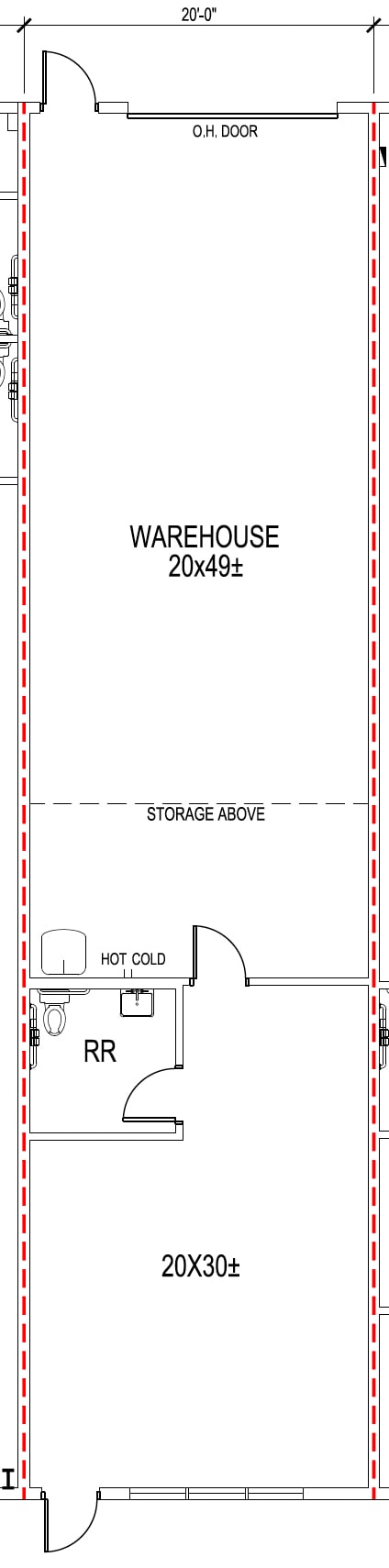 3649-3661 N Beach St, Fort Worth, TX for lease Floor Plan- Image 1 of 1