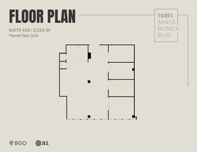 10351 Santa Monica Blvd, Los Angeles, CA for lease Site Plan- Image 1 of 1