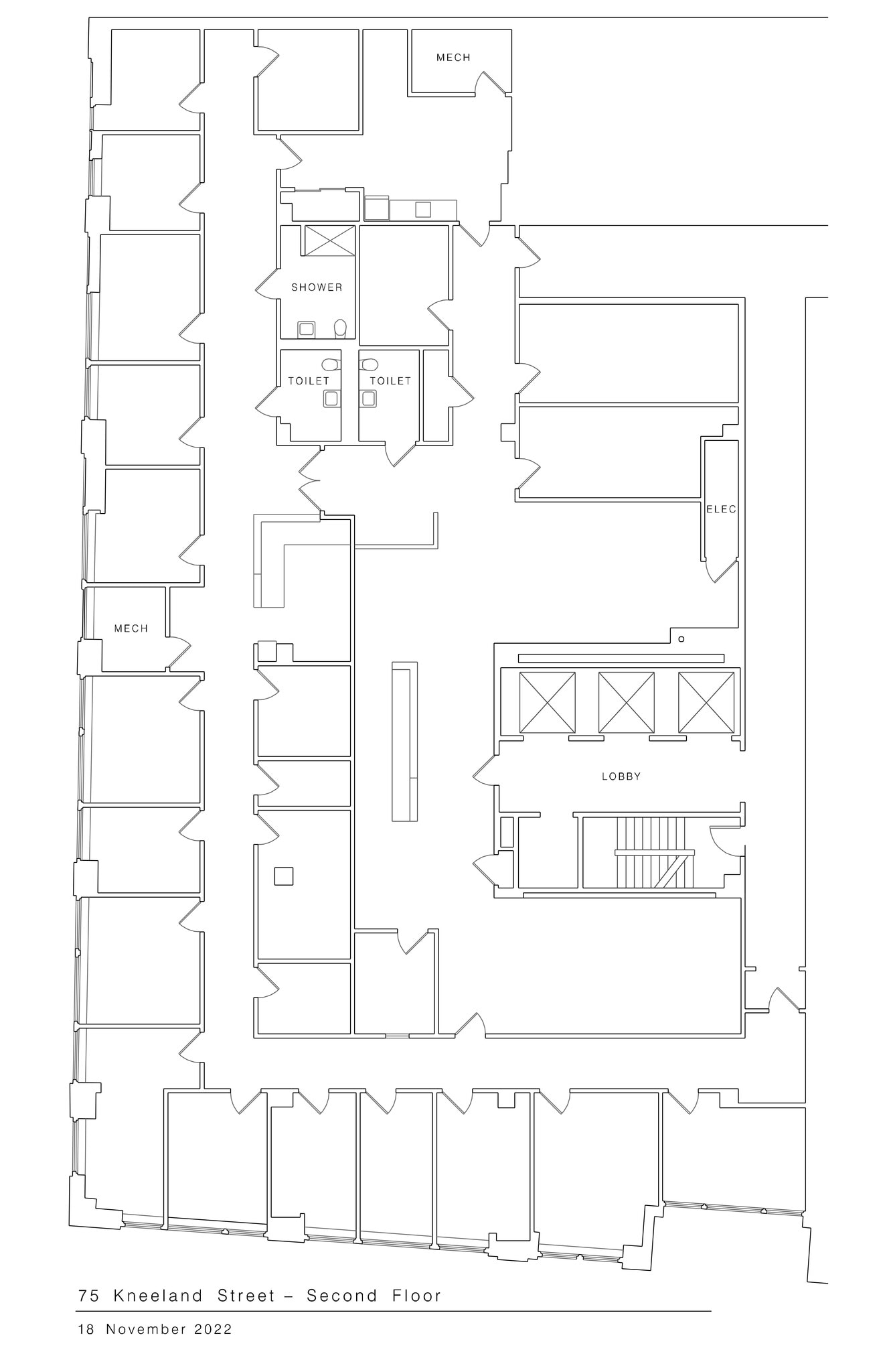 75 Kneeland St, Boston, MA à louer Plan de site- Image 1 de 1
