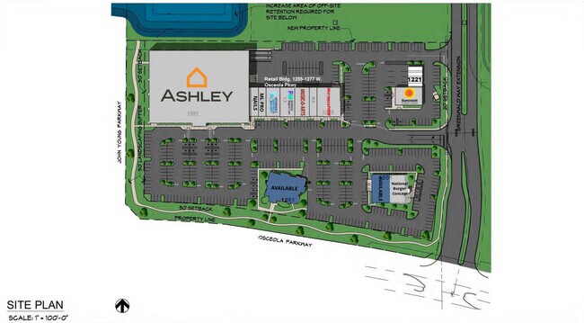 Plus de détails pour 1201-1301 W Osceola Pky, Kissimmee, FL - Commerce de détail à louer