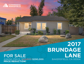 Plus de détails pour 2017 Brundage Ln, Bakersfield, CA - Bureau à vendre