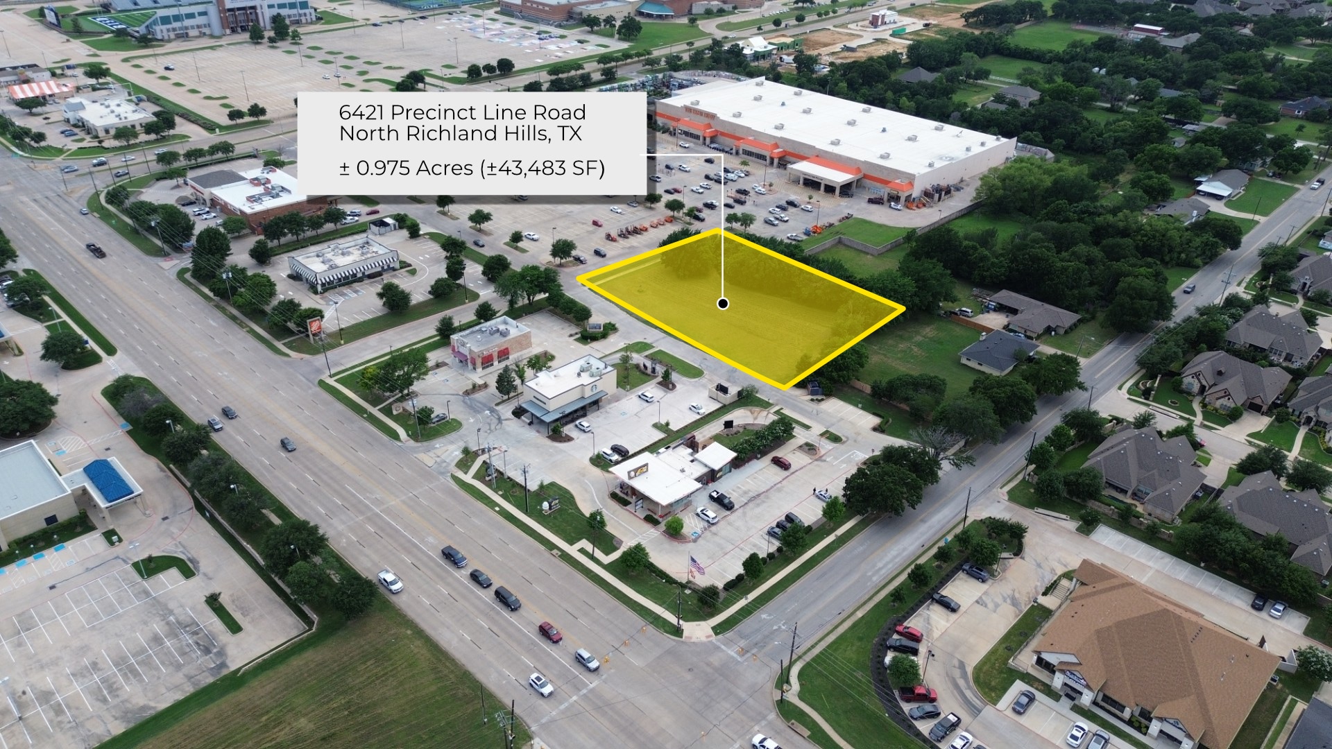 6421 Precinct Line Rd, North Richland Hills, TX à vendre Photo du bâtiment- Image 1 de 8