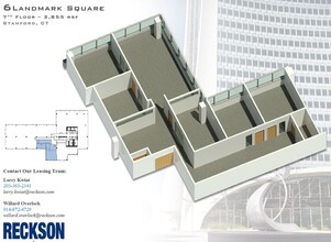 1 Landmark Sq, Stamford, CT à louer Plan d  tage- Image 1 de 2