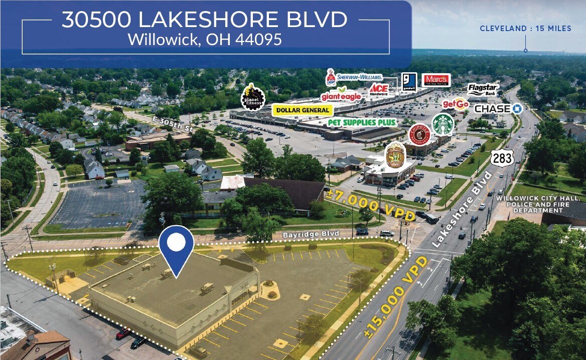 30500 Lake Shore Blvd, Willowick, OH à louer Photo principale- Image 1 de 3
