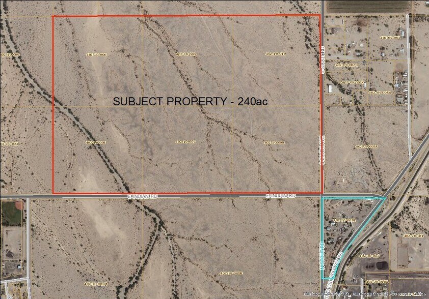 E Indian Road, Gila Bend, AZ à vendre - Aérien - Image 2 de 3