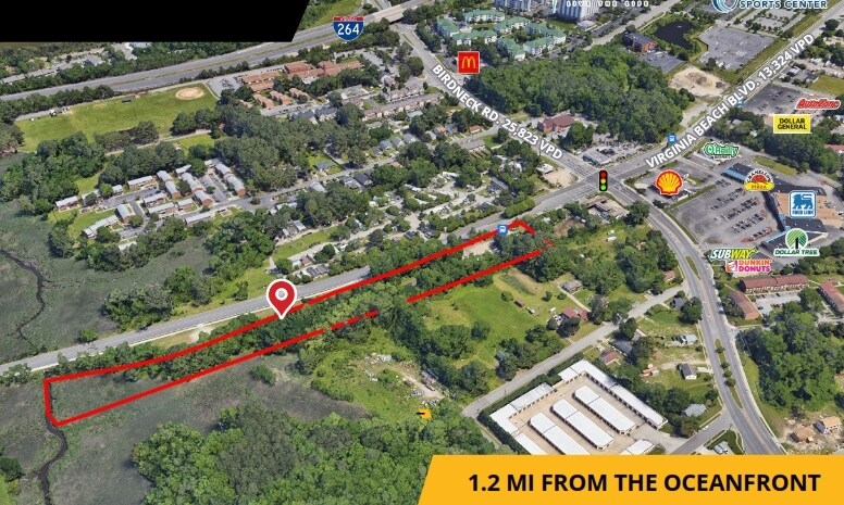 1129 Virginia Beach blvd, Virginia Beach, VA à louer Photo du bâtiment- Image 1 de 2