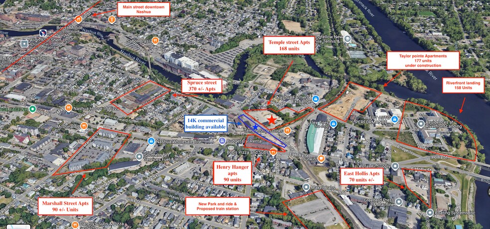 159 Temple St, Nashua, NH à louer - Photo du bâtiment - Image 3 de 41