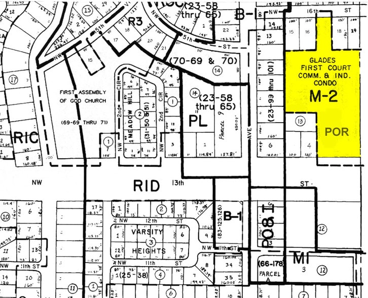 129 NW 13th St, Boca Raton, FL for lease - Plat Map - Image 2 of 6