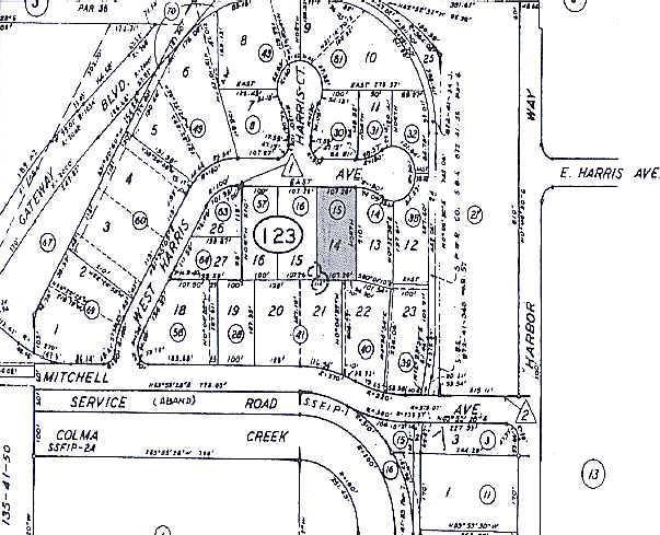 150 W Harris Ave, South San Francisco, CA à louer - Plan cadastral - Image 2 de 6