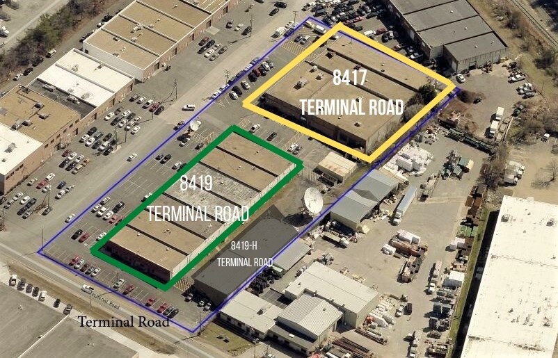 8417 Terminal Rd, Lorton, VA à louer - Photo du bâtiment - Image 1 de 7