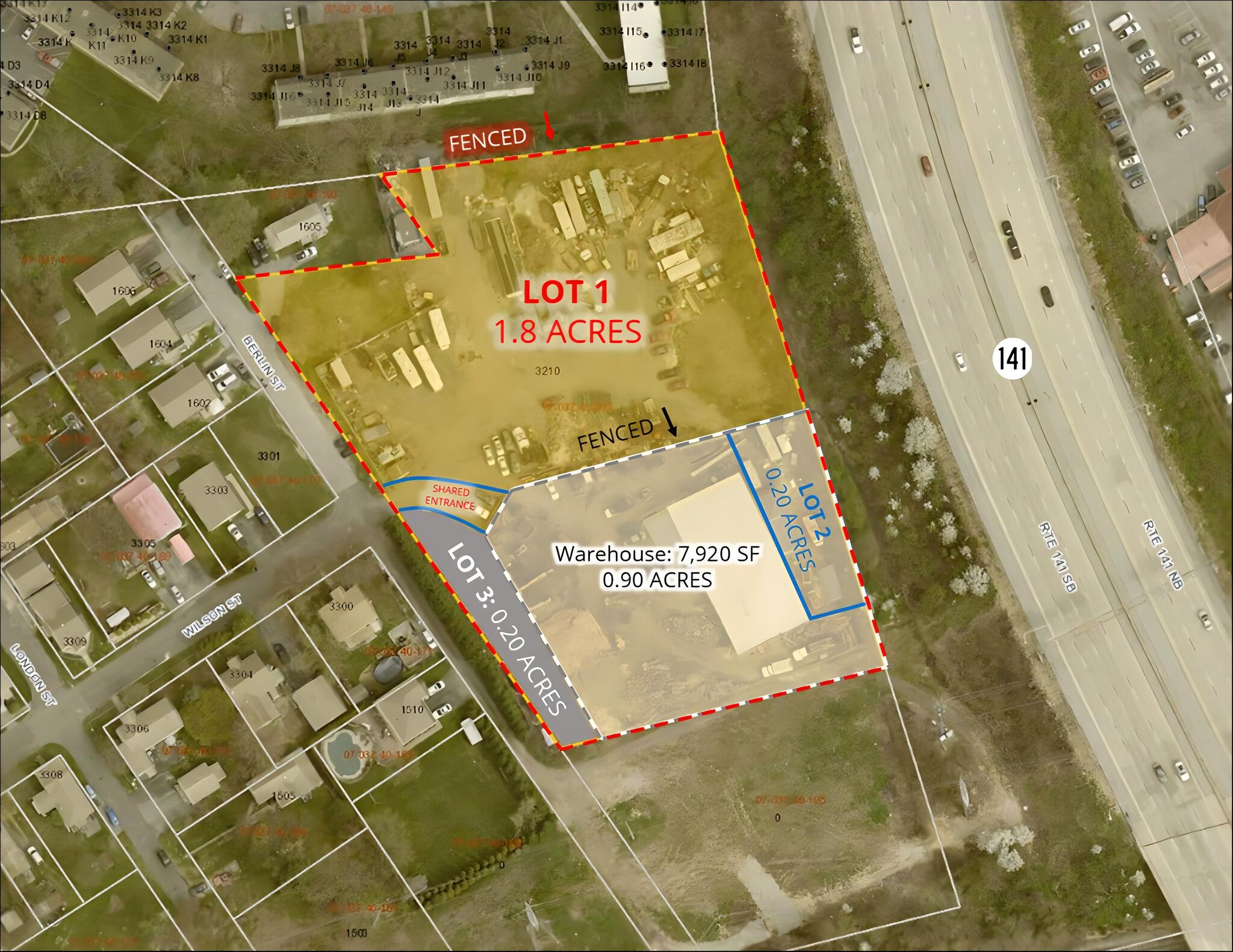 3220 Wilson St, Wilmington, DE for lease Site Plan- Image 1 of 1