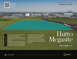 Plus de détails pour Hutto Megasite, Hutto, TX - Industriel à louer