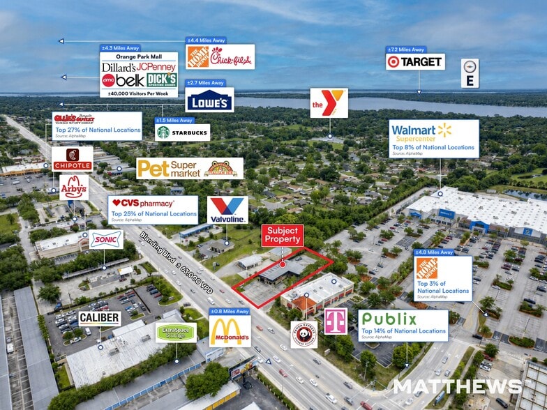 895 Blanding Blvd, Orange Park, FL à vendre - Photo du bâtiment - Image 2 de 4