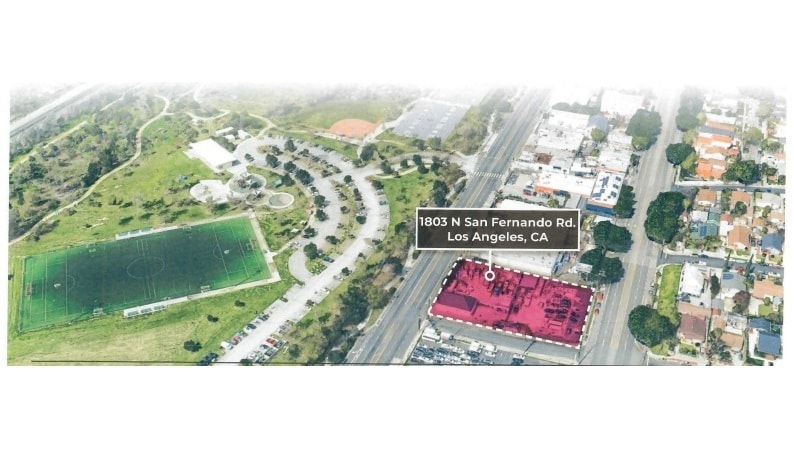 1803 N San Fernando Rd, Los Angeles, CA for sale - Aerial - Image 1 of 16