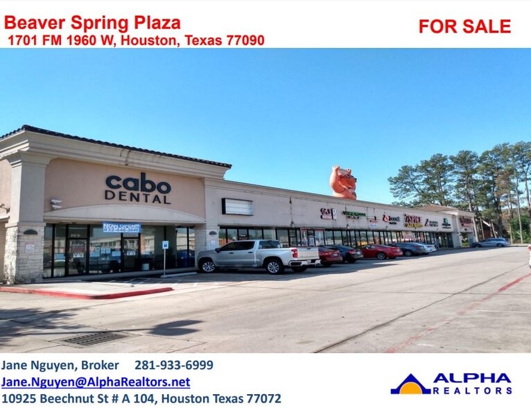 1701 Fm 1960 Rd W, Houston, TX for sale - Building Photo - Image 3 of 4
