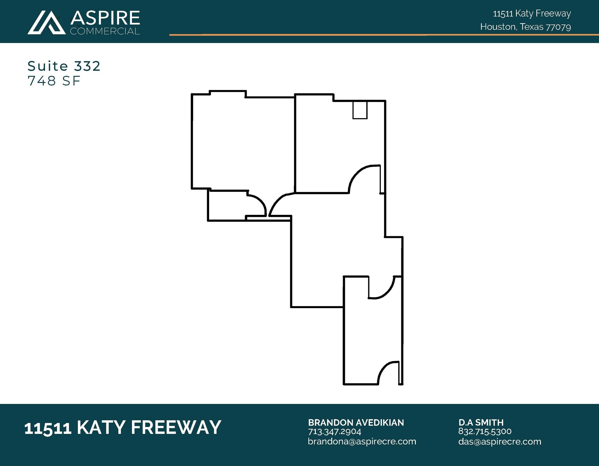 11511 Katy Fwy, Houston, TX for lease Floor Plan- Image 1 of 1