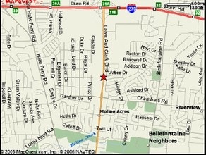 10223 Lewis And Clark Blvd, Saint Louis, MO - Aerial  map view