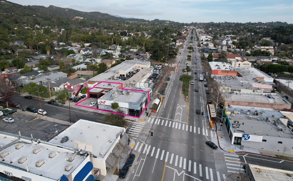 2129-2133 Colorado Blvd, Eagle Rock, CA for sale - Aerial - Image 1 of 12