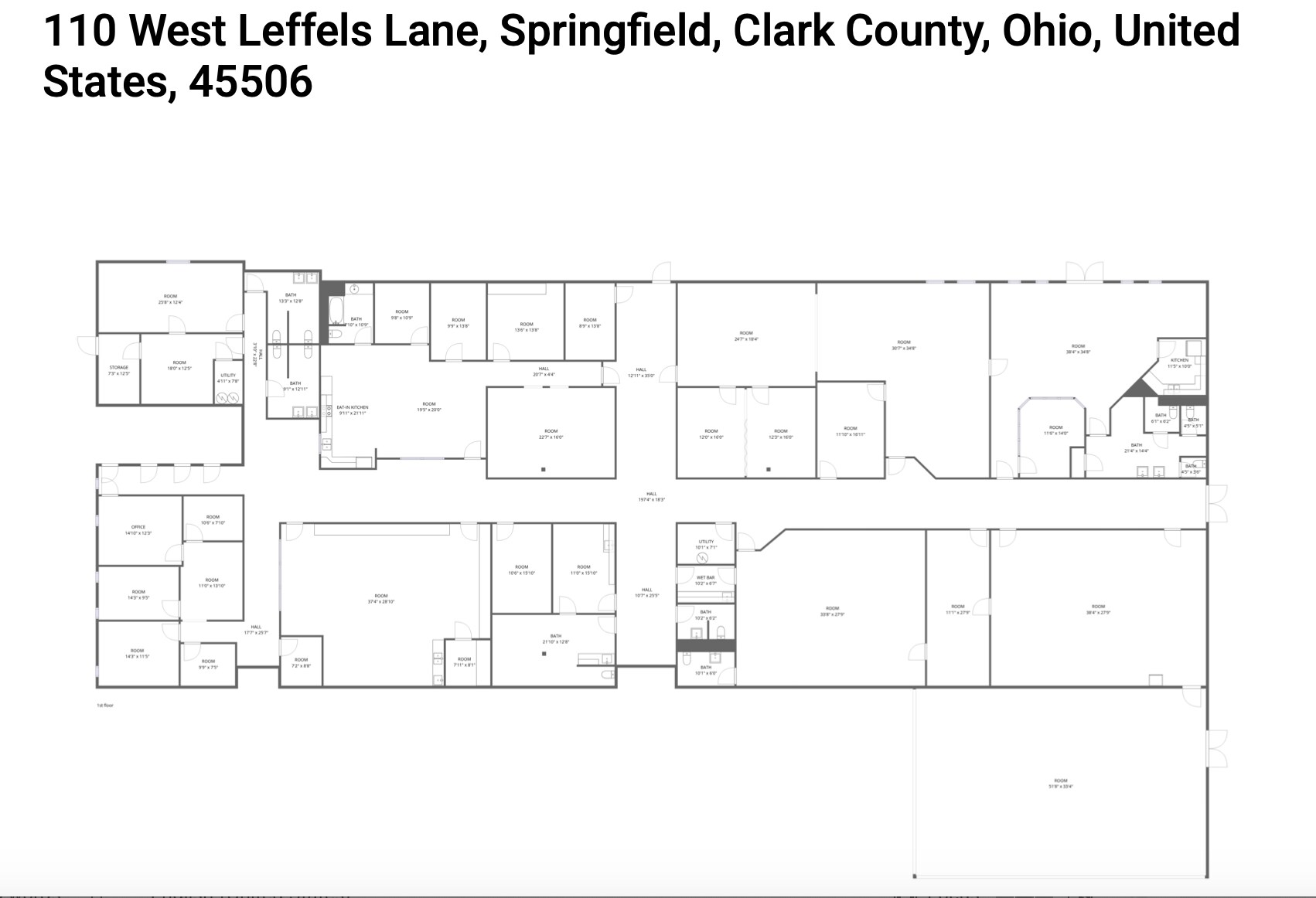 110 Leffel Ln, Springfield, OH for lease Floor Plan- Image 1 of 60