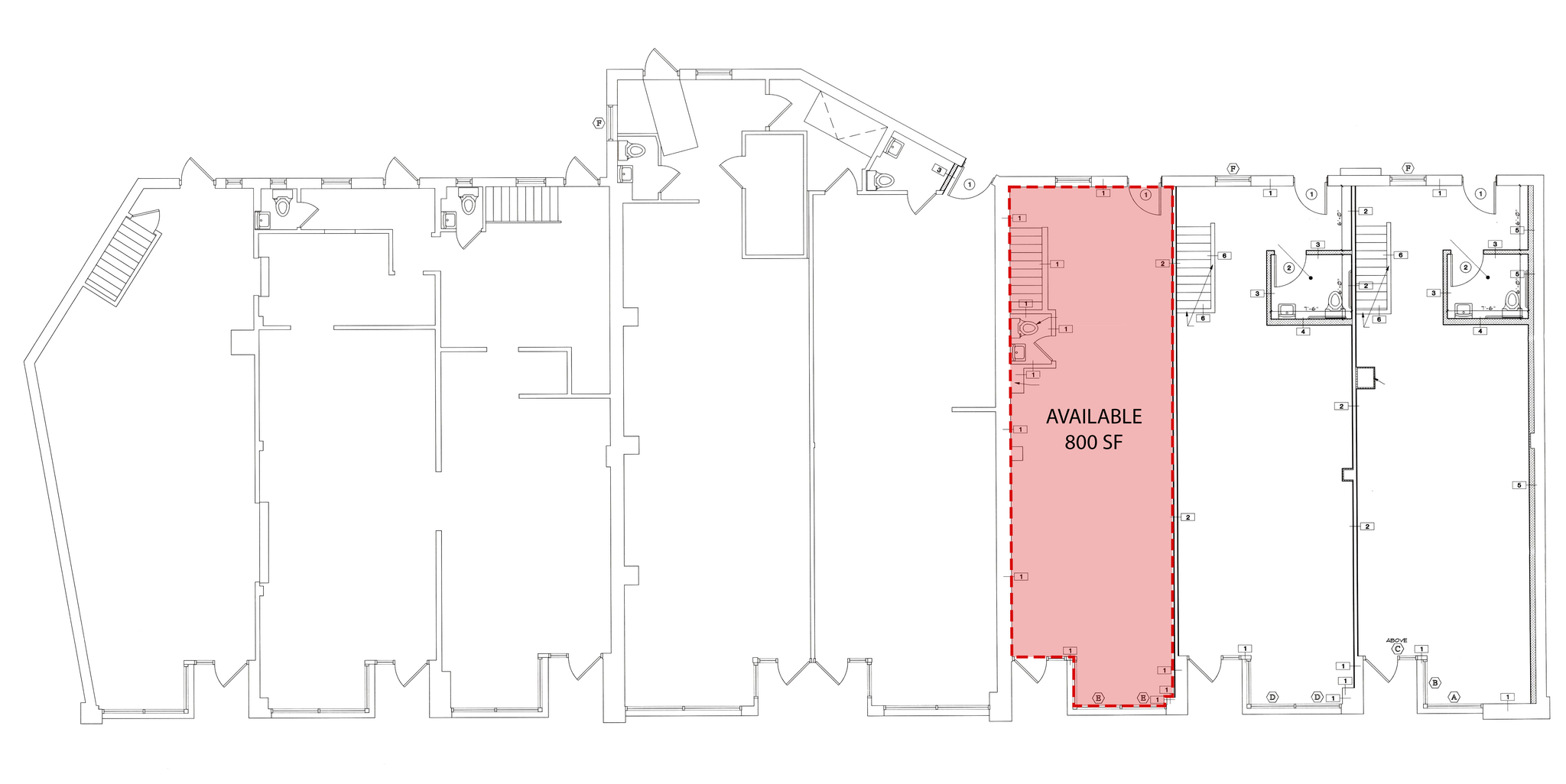 1102 Pleasant St, Worcester, MA for lease Floor Plan- Image 1 of 1