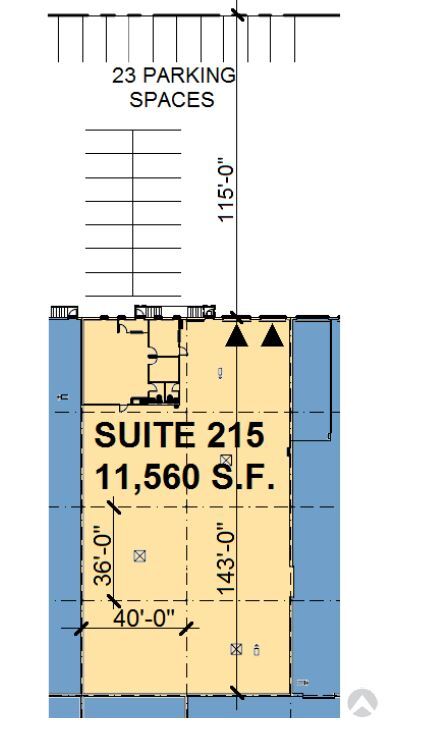151 Regal Row, Dallas, TX for lease Floor Plan- Image 1 of 6
