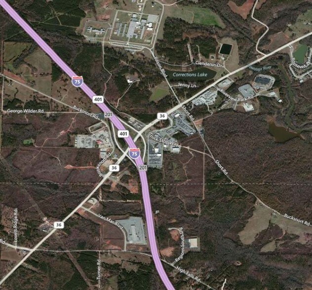 Regions South Dr, Jackson, GA à vendre - Aérien - Image 2 de 8