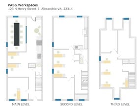 123 N Henry St, Alexandria, VA for lease Floor Plan- Image 1 of 1