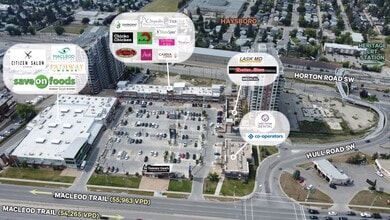 8835 Macleod Trl SW, Calgary, AB - Aerial  map view