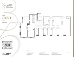 35 W Wacker Dr, Chicago, IL à louer Plan d’étage- Image 1 de 4