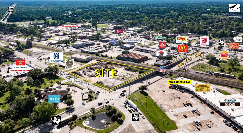 2.016 AC W Clayton & FM 321, Dayton, TX à vendre - Photo du bâtiment - Image 3 de 8