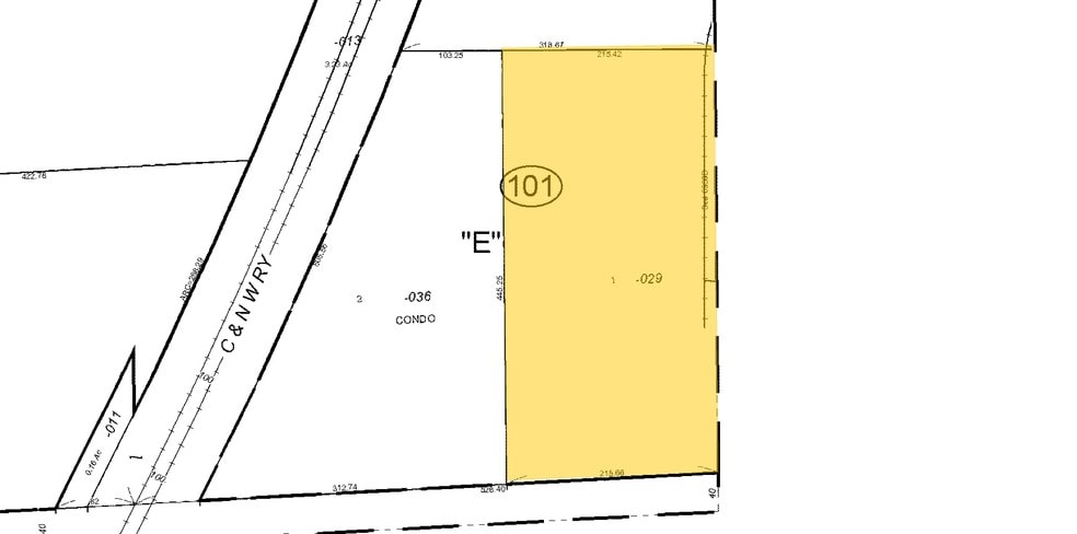 350 E Howard Ave, Des Plaines, IL for lease - Plat Map - Image 3 of 5