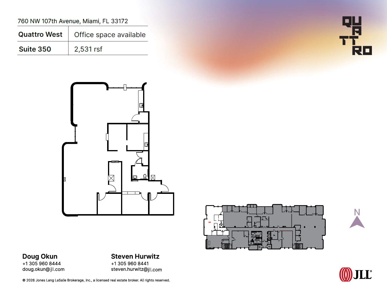 700 NW 107th Ave, Miami, FL à louer Plan d’étage- Image 1 de 1