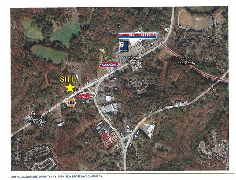 9479 Knox Bridge Hwy, Canton, GA à vendre - Photo du bâtiment - Image 2 de 9