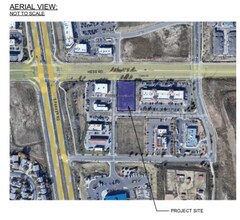 12325 Pine Bluffs Way, Parker, CO - AERIAL map view