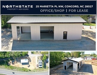 Plus de détails pour 25 Marietta Pl NW, Concord, NC - Industriel à louer