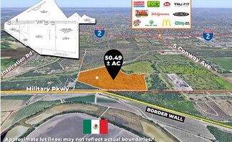 Plus de détails pour TBD Military Pky, Mission, TX - Terrain à vendre